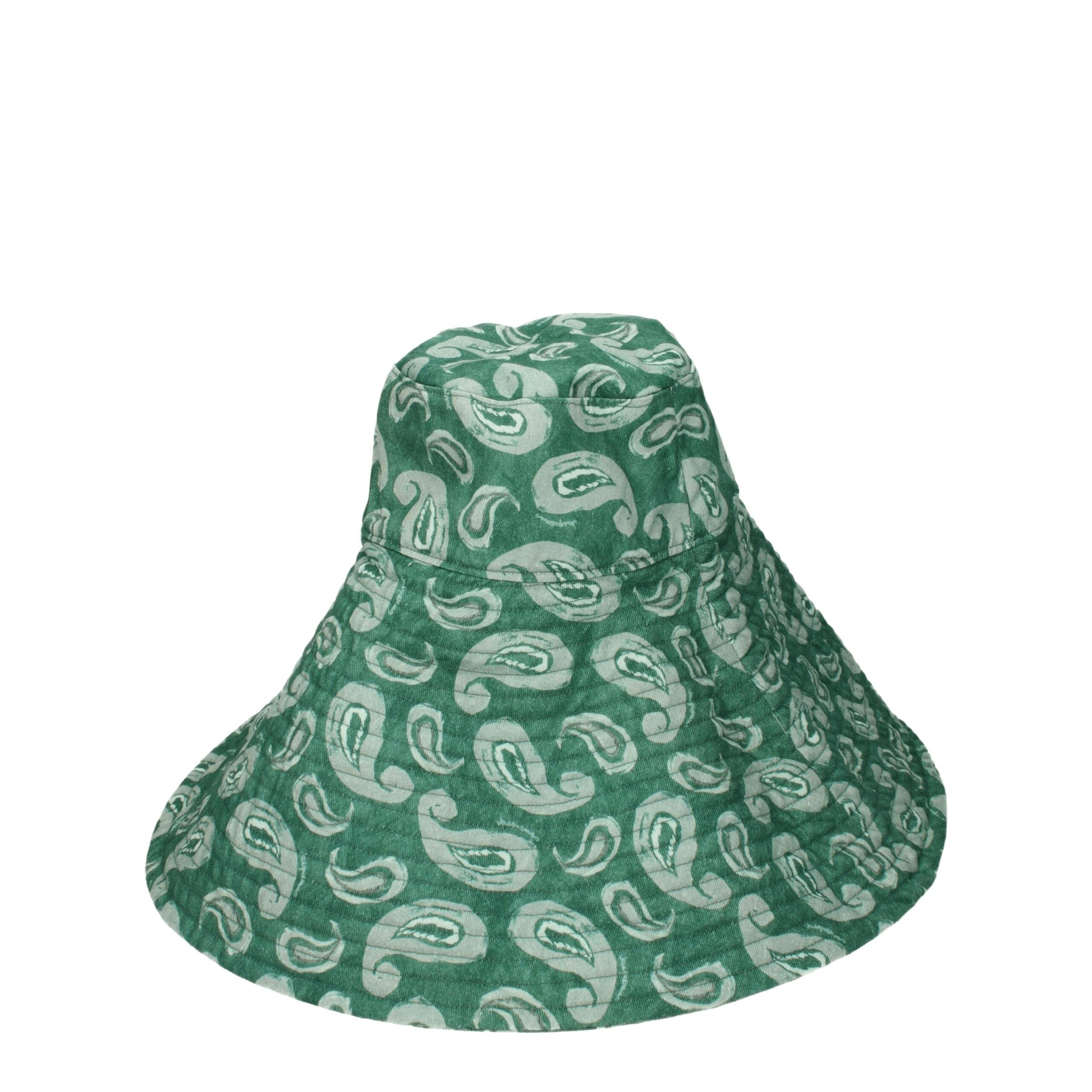 Jacquemus Green Cotton Hat